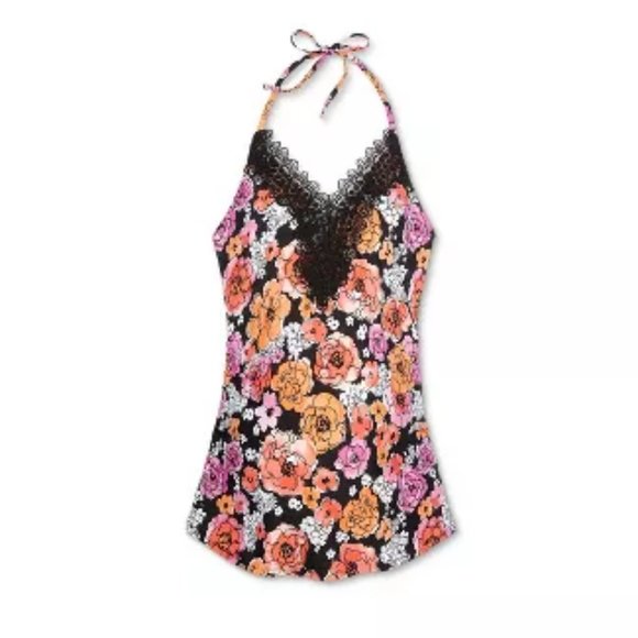 Sea Angel Maternity Floral High Neck Tankini Top - Picture 3 of 3